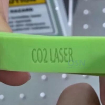 CO2 Laser Marking on Rubber